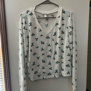 wild fable long sleeve and short set